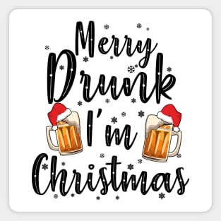 Beer Christmas. Merry Beermas Magnet